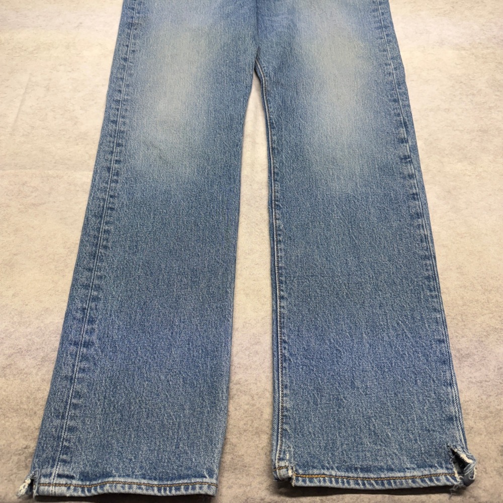 Levis 501xx Original Fit Button Fly Jeans Mens 33x32 Medium Blue Straight Leg - Picture 9 of 11